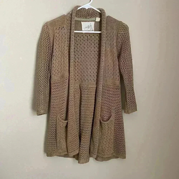 Anthropologie Angel of the North Manitee Cardigan - Picture 1 of 6